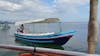 Boat to Amatique Bay Resort & Marina