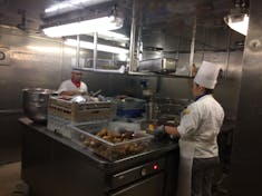 Busy busy in the galley