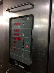 Galley Tour - check out those temps!