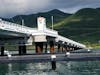 Bridge that separates the French and Dutch sides