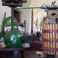 Naples, Italy - Olive oil presses from old