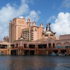 View of Atlantis from the marina