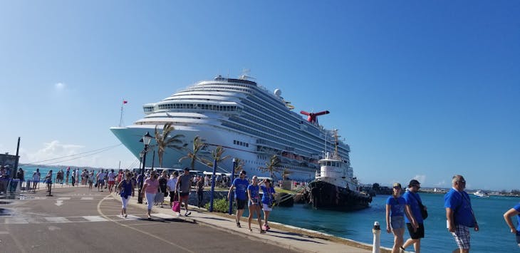 Port Dockside Harbor Bermuda - Carnival Magic
