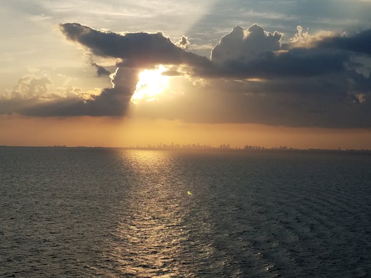 Mother's Day sunset - Carnival Vista