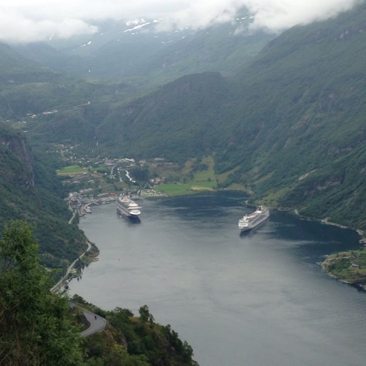 Geiranger, Norway - Azura Cruise