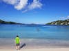 Magens Bay Beach, looking out to the Atlantic 