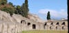 Area outside stables in Pompeii