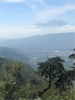 View over Antigua, Guatemala from our lunch location