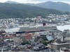 Queen Anne docked in Bergen, Norway