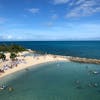 Snorkel Beach 10 minutes walk from ship. Great spot and very clean place . Perfect swimming beach 