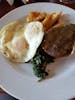 Steak and eggs