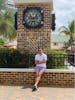 Me posing by the island main clock!