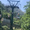 Riding to the top of Anacapri! 