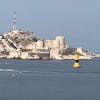 A view of Chateau d'If in Marseille harbor