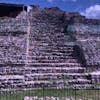 The Mayan cities are built around the real Mayan and Moche pyramids
