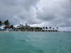 Beach bungalows-view from Chill Island waters 