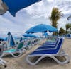 Chill island at 1pm- plenty of chairs and umbrellas!