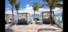 Beach beds at Cococay