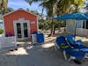 Our cabana and gear