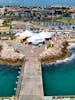 View at port from the balcony