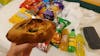 Cheese bread from Mexico and various snack foods