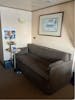 Couch in stateroom