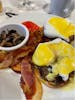 Key breakfast crab Benedict 