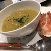 Split pea soup at Grand Dutch Cafe