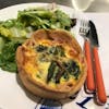 Quiche at Grand Dutch Cafe 