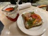 Strawberry Yogurt and Salmon Toast from International Cafe. 