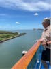 Balcony- looking towards the Brisbane river mouth 