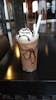 Mocha frappuccino at the coffee shop 