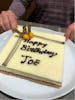Dessert for Joe’s birthday! 