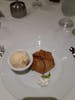 Apple tart with vanilla ice cream 