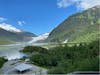 Glacier view from visitor center 