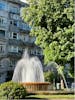 Beautiful fountain in Vigo. 
