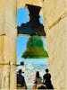 Bell Tower at Cadiz Cathedral. Jewel in the background. 