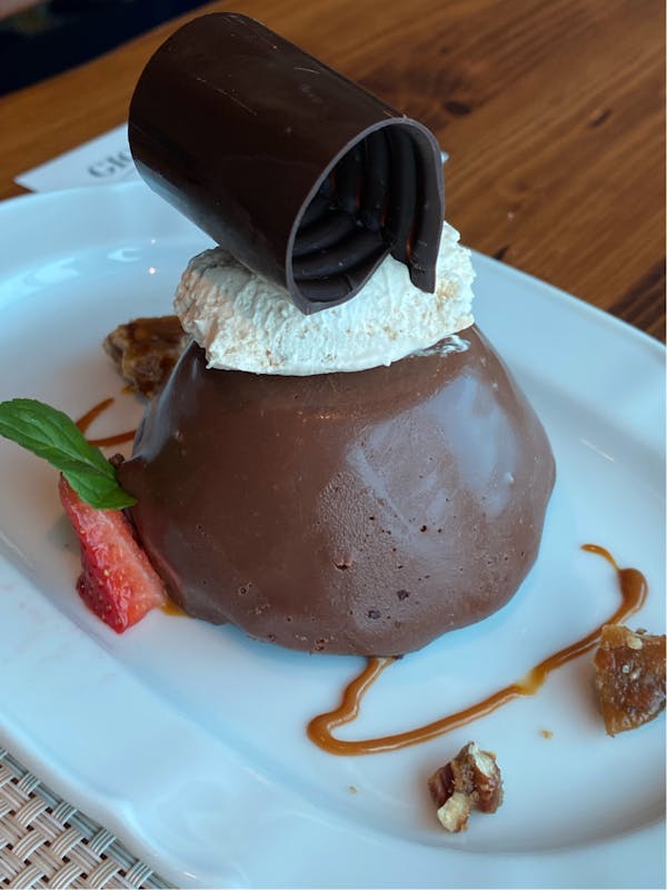 Chocolate Torte from Giovanni's - Adventure of the Seas