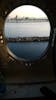 View from our porthole on the Queen Mary