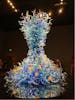 Artwork in chihuly garden 