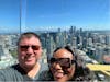 At the top of the Space Needle