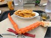 King Crab leg at the Salty Siren