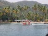 Marigot Bay - lots of shows and movies are filmed here