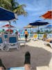 Plenty of lounge chairs and umbrellas at Perfect Day at Coco Cay!