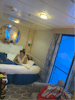 Cabin with a virtual window. 1285 Navigator of the Seas