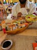 Bonsai Sushi boat was excellent 