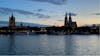 Sunset View of Cologne Cathedral