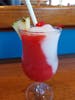 Miami Vice strawberry daiquiri/pina colada 