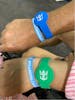 Vaccinated bracelets and Covid tracking tracelets 