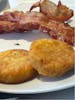 Bacon and hash browns